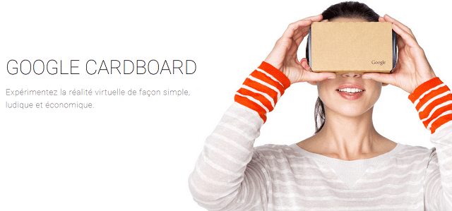 Google Cardboard Camera : la réalité virtuelle à portée de Smartphone