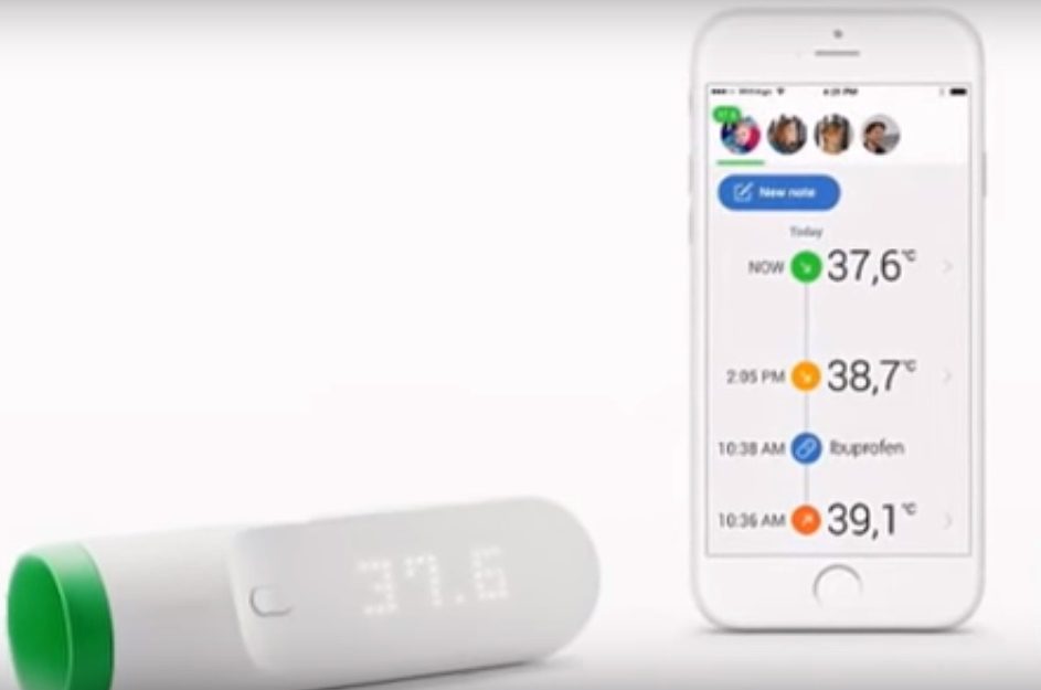 Thermomètre connecté Withings
