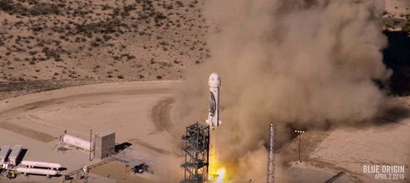 Blue Origin : une fusée réutilisable qui réalise un nouvel exploit