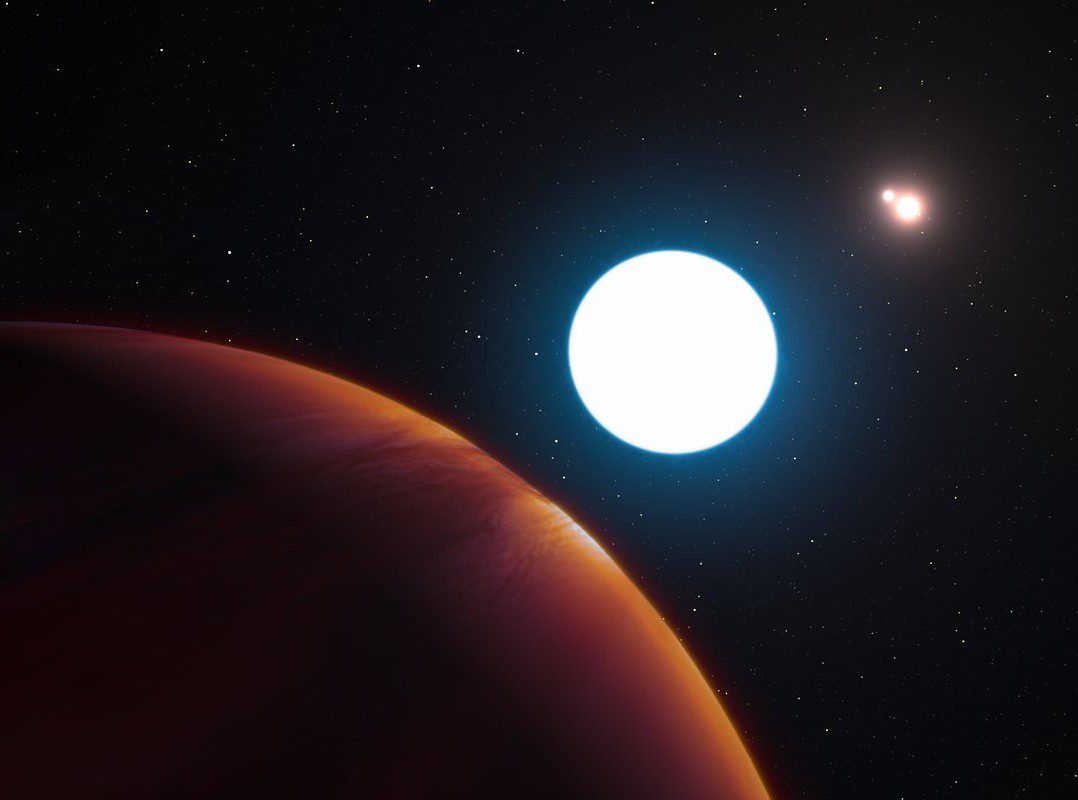 La découverte d’une exoplanète reine courtisée par trois soleils