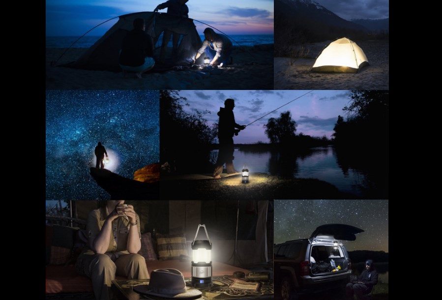 Une lanterne ingénieuse dédiée au camping pour être en communion avec la nature