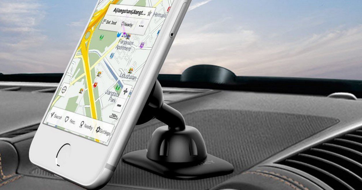 Un support magnétique pour votre Smartphone idéal pour le GPS