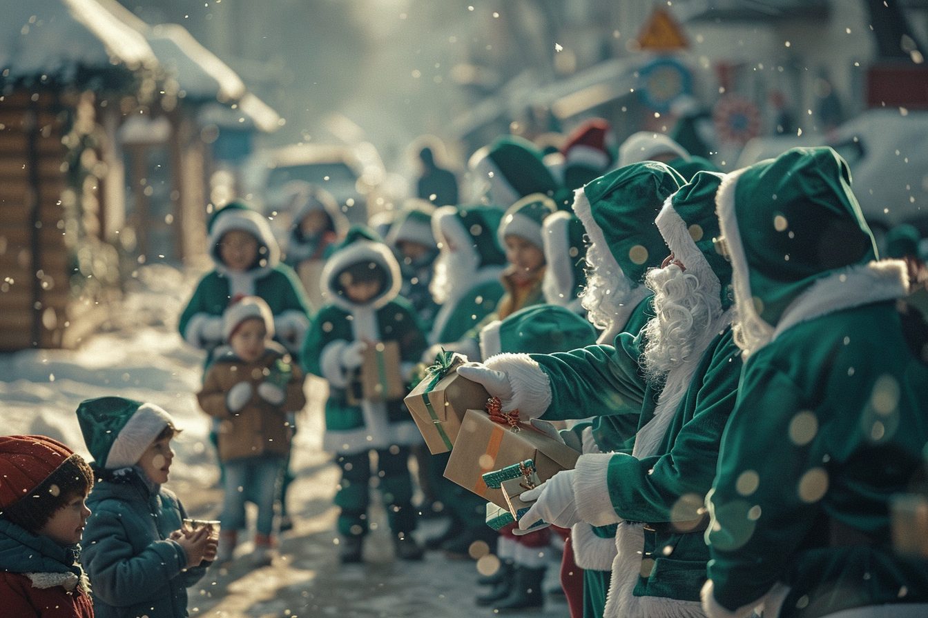 « Les pères Noël verts » du secours populaire lancent leur nouvelle campagne