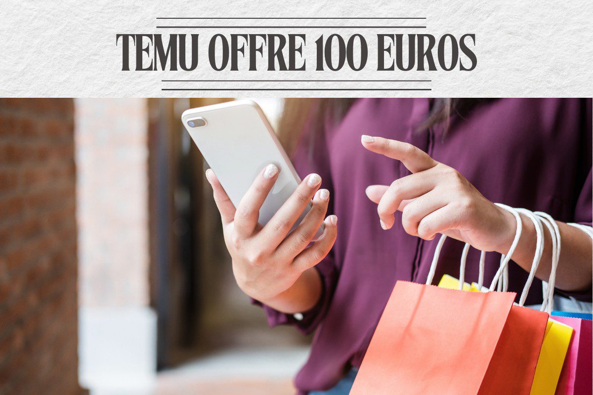 TEMU offre 100 euros