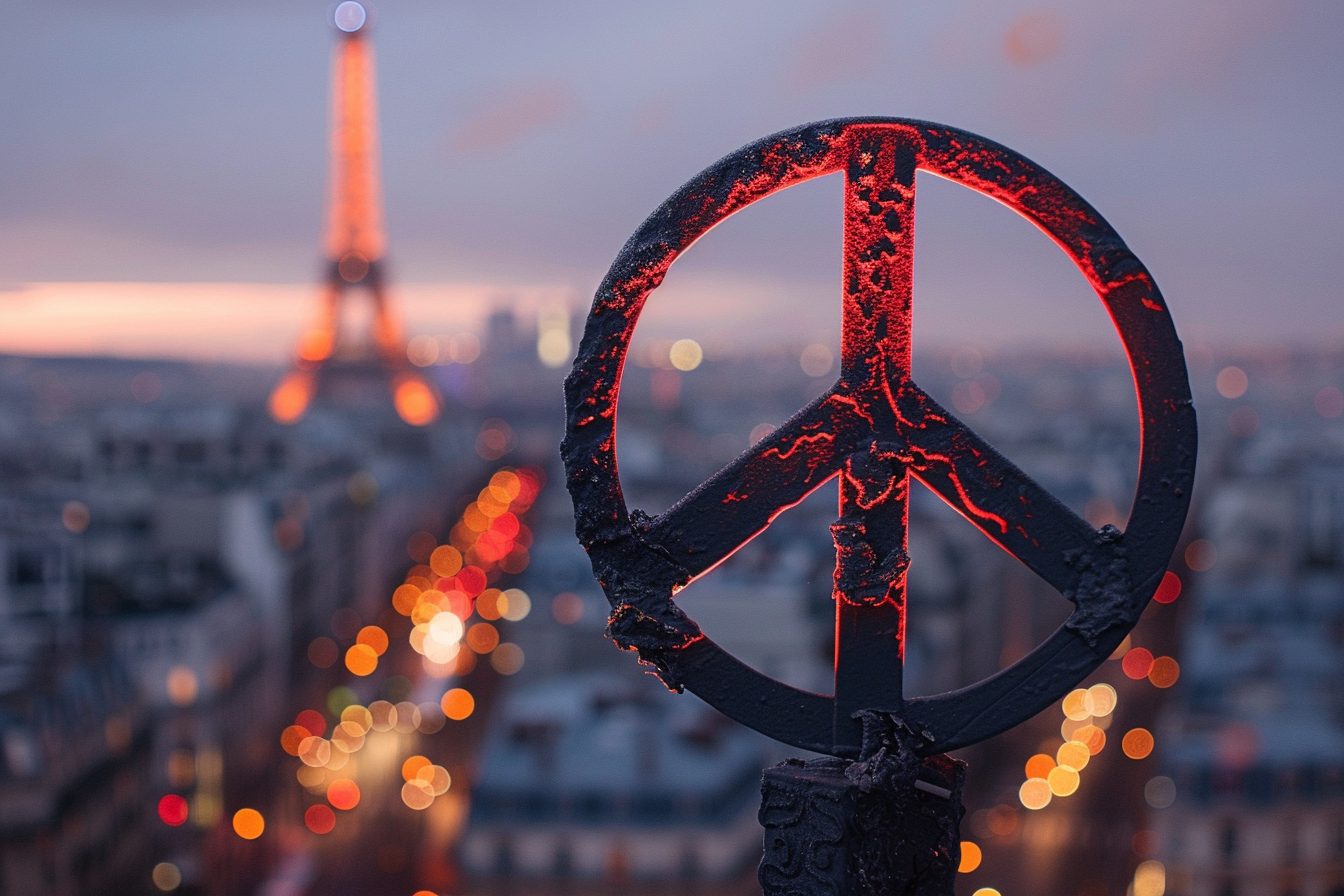 Le symbole « Peace for Paris » a été repris plus de 150.000 fois