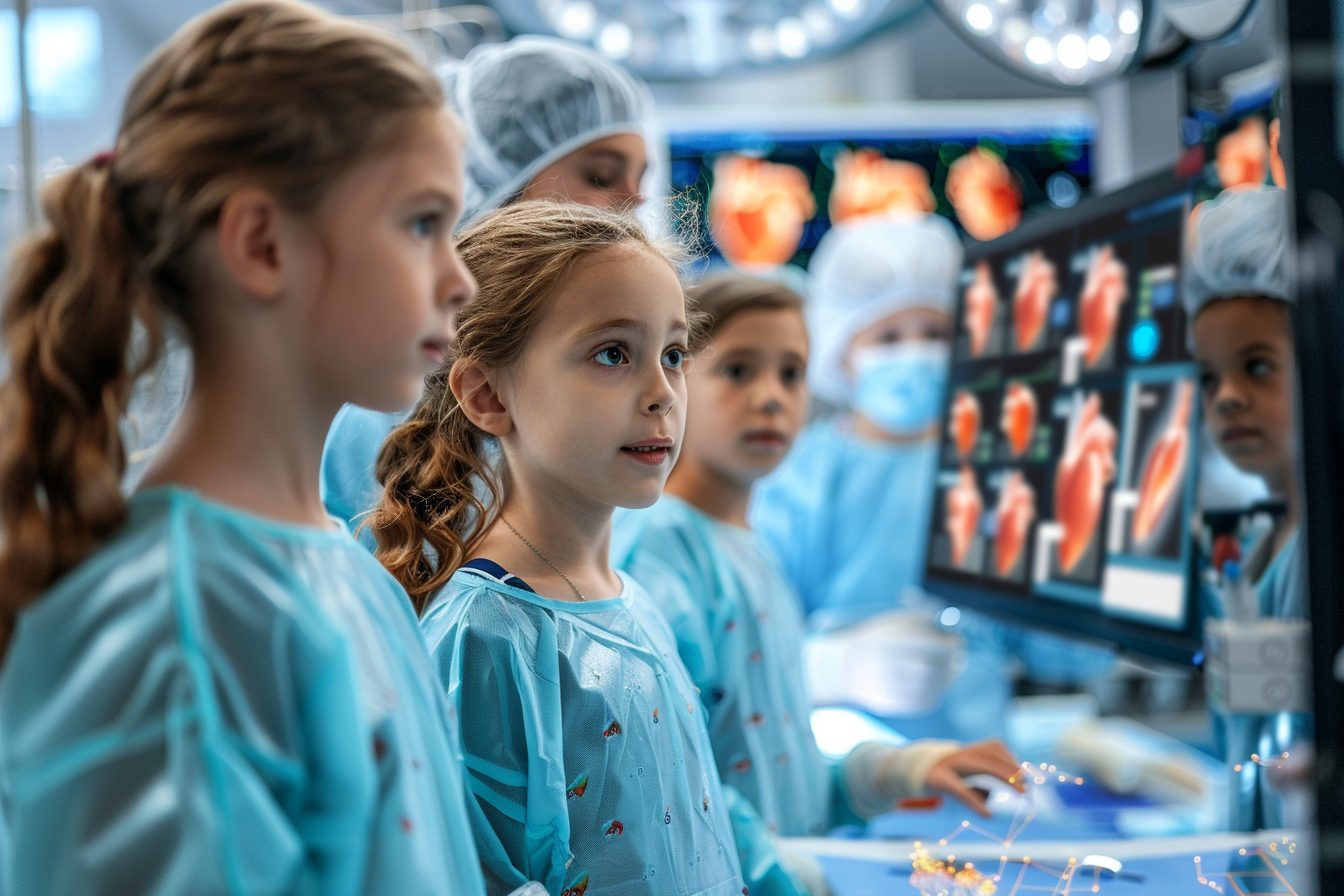 Toulouse : une opération du cœur effectuée sur des enfants via un logiciel 3D