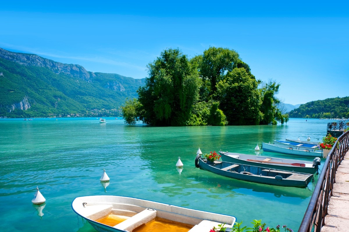 se baigner lac d'annecy