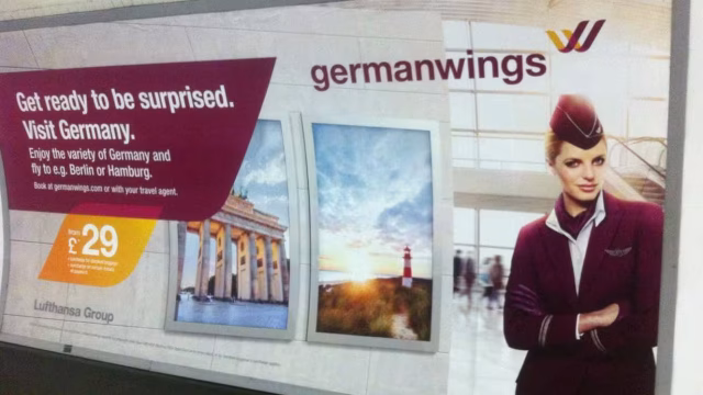 germanwings-publicite-metro-londres-copyright-alice-chadfield-640x360 Puy-Saint-Vincent innove dans les Hautes-Alpes en stockant 14 000 m³ de neige pour préparer l’hiver prochain
