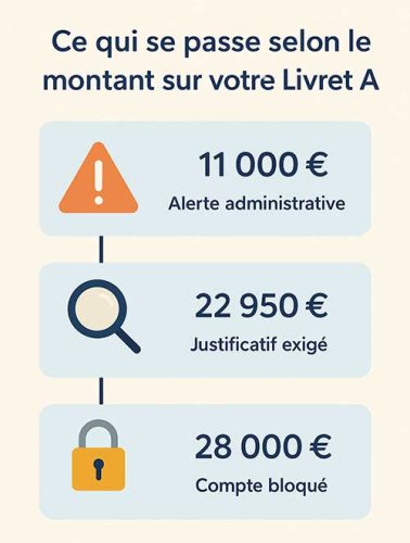 livret-a-seuils-blocage-alerte-378x500 Livret A et épargne sous surveillance : que faire dès 11 000 € et avant le blocage à 28 000 € ?