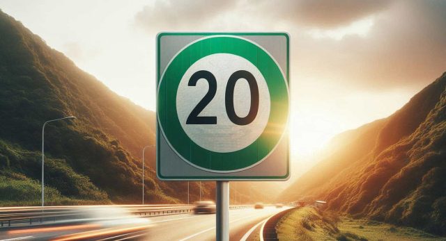 panneau-limitation-vitesse-vert-circulation-code-de-la-route-640x347 Chute anticipée des ventes automobiles aux États-Unis, encore préservées des répercussions du conflit - Zonebourse Suisse