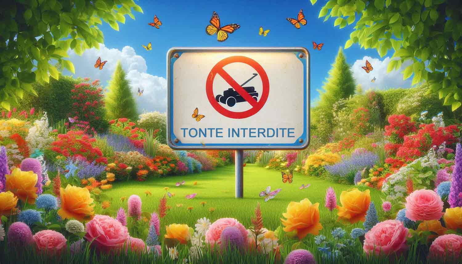 interdiction tonte pelouse tondeuse