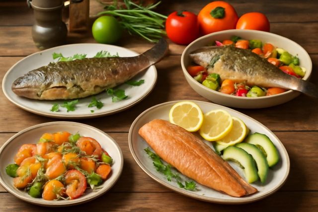 50-recettes-de-truite-faciles-et-rapides-a-preparer-1-640x427 Le Chef Mehdi Favri et l'Art de Sublimer les Assiettes Végétariennes : Une Touche de Séduction Culinaire