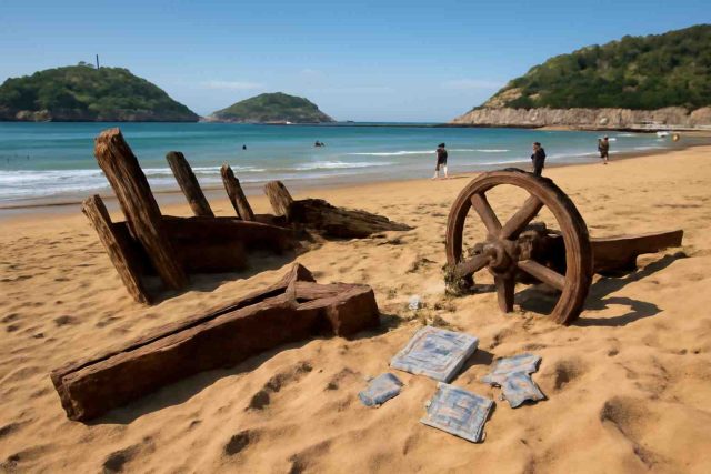Chaque-annee-des-vestiges-du-XIXe-siecle-emergent-sur-les-plages-de-San-Sebastian-640x427 Mercotte tire sa révérence : après quatorze saisons de douceurs, elle quitte le 'Meilleur Pâtissier' par souci de décence