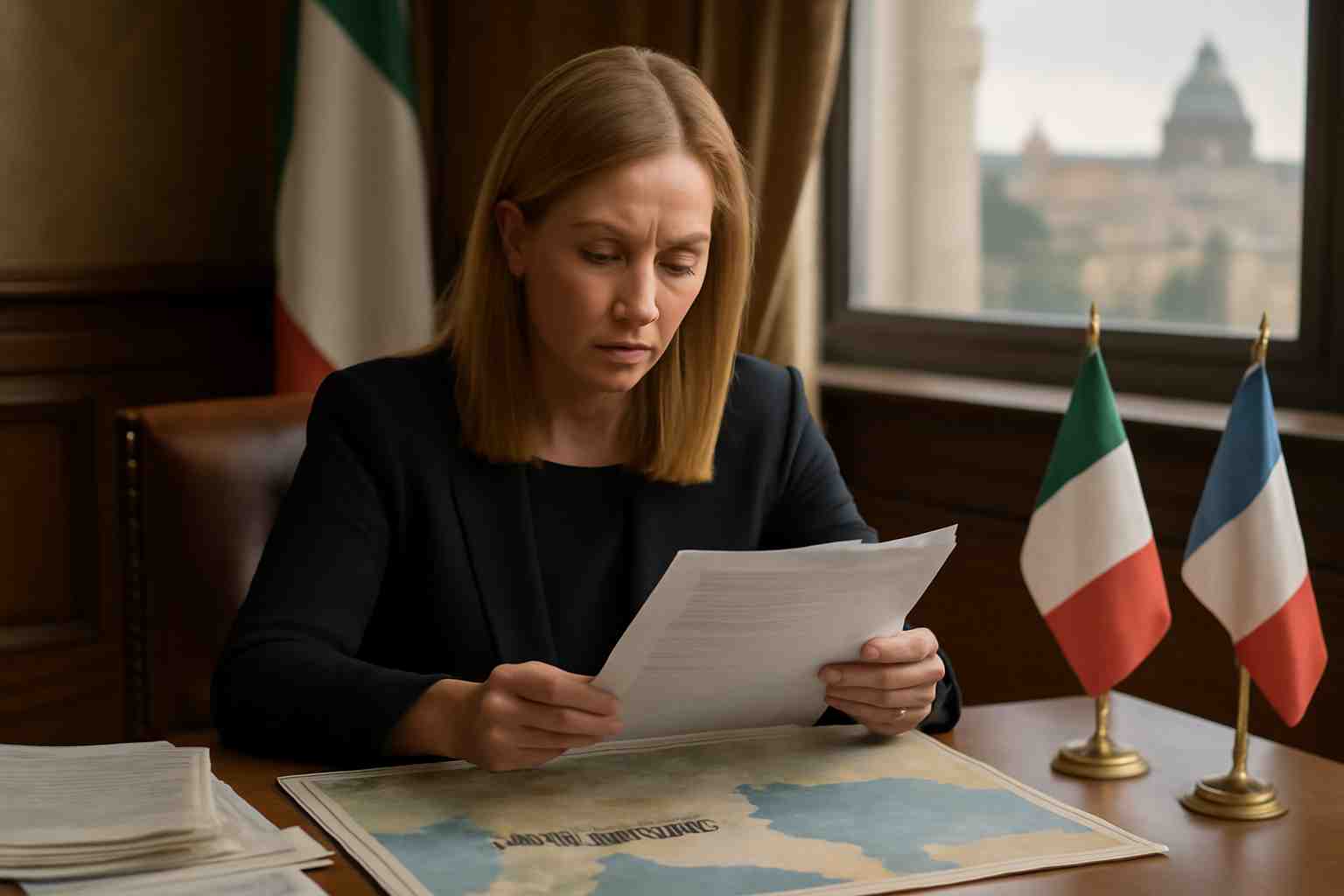 découvrez comment giorgia meloni doit faire face à un dilemme complexe suite à la montée de tensions diplomatiques inattendues entre rome et paris, une situation largement commentée par la presse italienne.