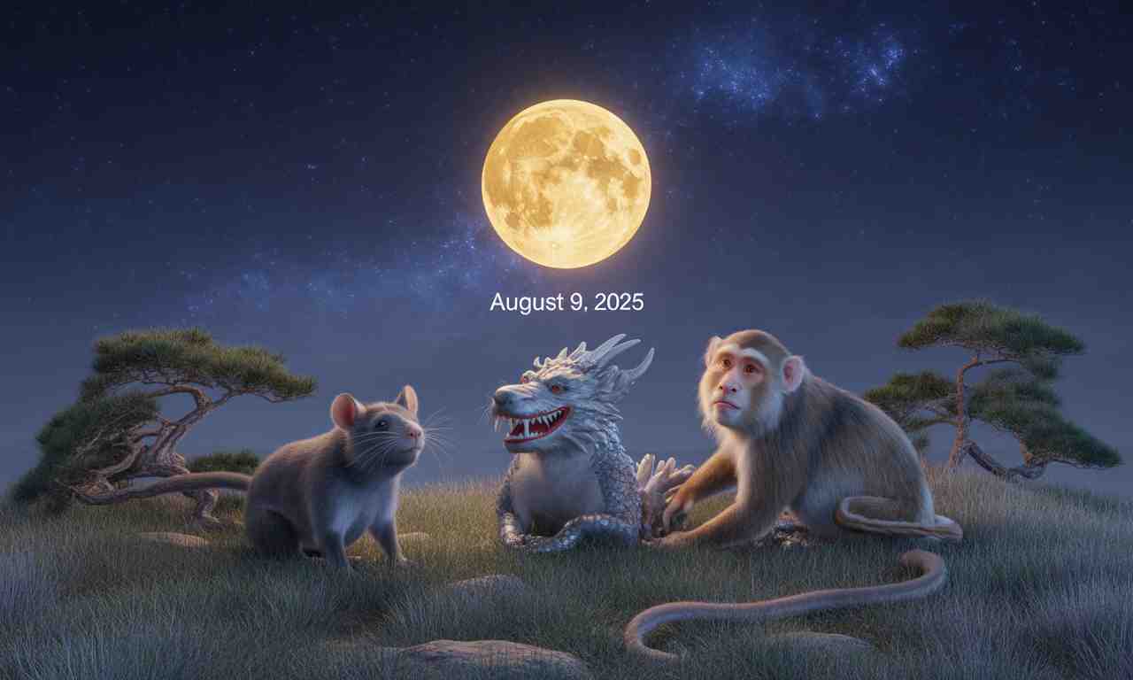 découvrez comment la pleine lune du 9 août 2025 pourrait influencer les vacances de certains signes astrologiques dans notre horoscope chinois. préparez-vous à anticiper des perturbations pour ces trois signes clés et à adapter vos projets estivaux en conséquence.