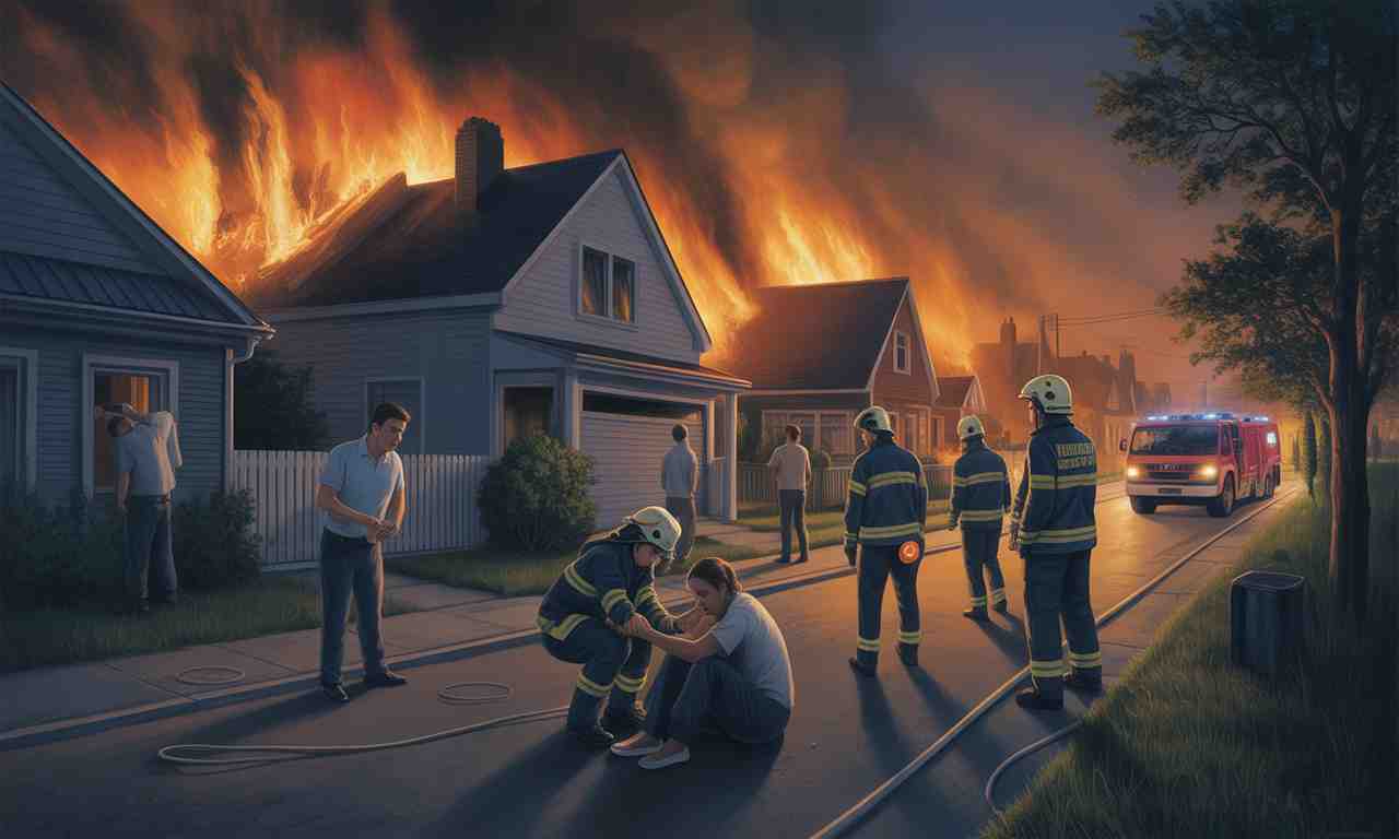 un incendie s'est déclaré en anjou, faisant un blessé, provoquant l'évacuation de plusieurs voisins et entraînant une coupure d'électricité dans le quartier. découvrez les détails de l'intervention.