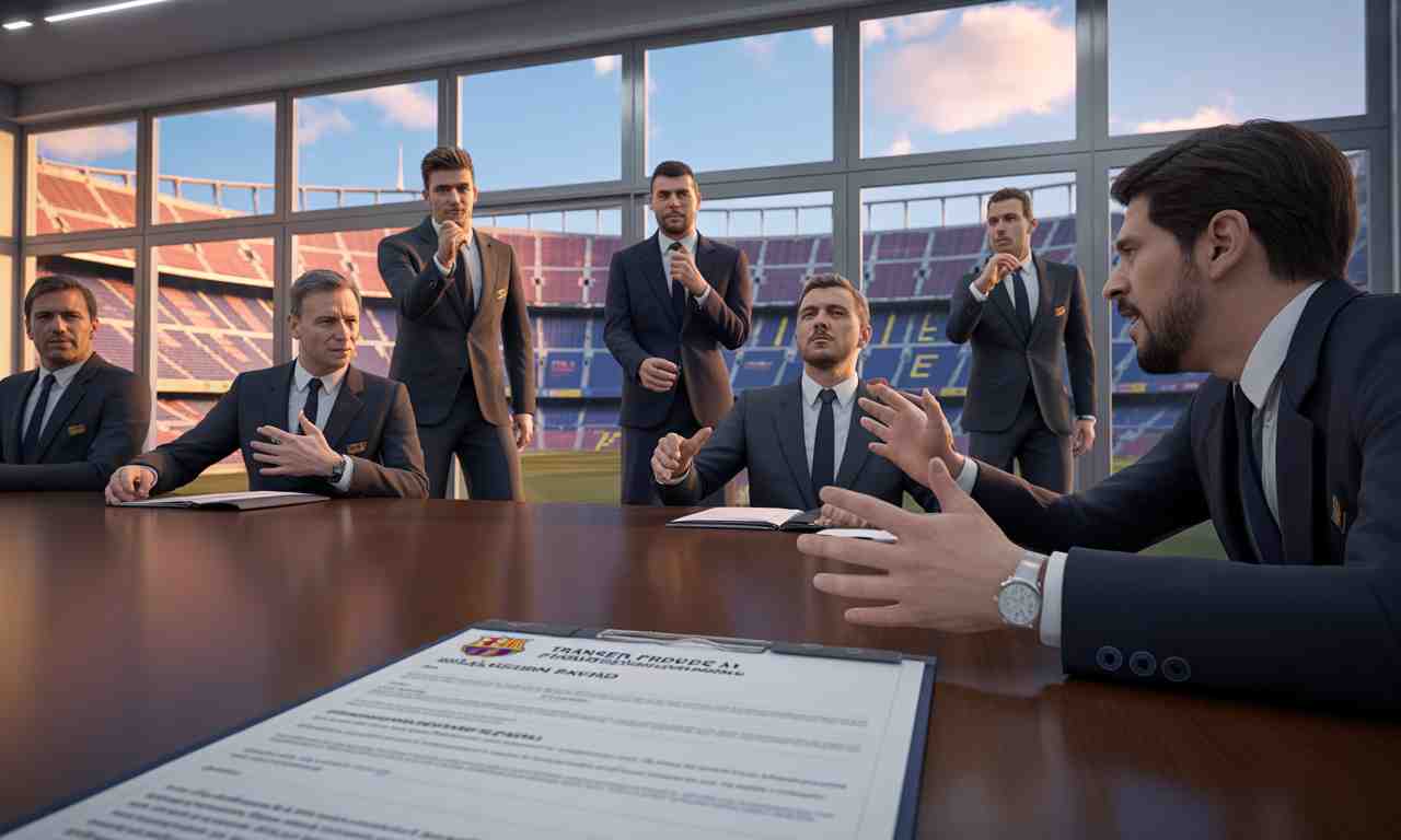le fc barcelone a reçu une offre concernant le défenseur benjamin pavard, mais certains obstacles subsistent avant une possible signature. découvrez les détails et les enjeux de cette proposition.