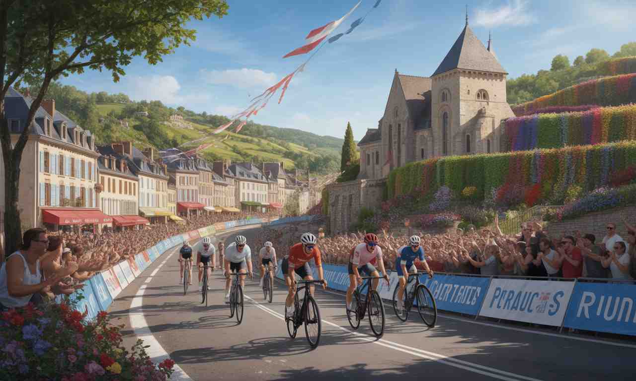 le tour du limousin fera étape à grèzes et terrasson le 20 août. venez vibrer au rythme de la course cycliste et profitez d'une journée festive au cœur de la région.