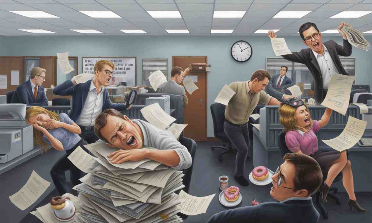 découvrez comment le dessinateur fix illustre avec humour et finesse les côtés épuisants et parfois cruels de la vie de bureau dans ses dessins pleins d’observation et d’ironie.