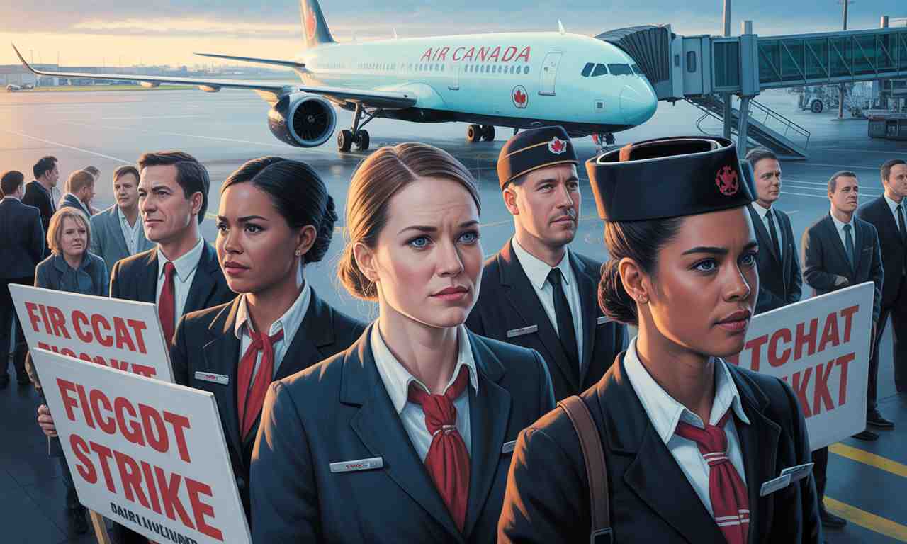 les agents de bord d'air canada se mettent en grève, marquant un moment décisif pour la compagnie. découvrez les enjeux, l'impact sur les vols et les réactions des voyageurs face à cette action sans précédent.