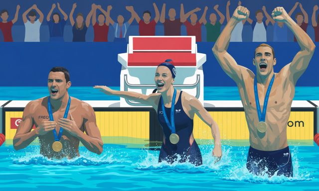 Mondiaux-de-natation-Marchand-Grousset-et-le-relais-francais-remportent-largent-au-4x100m-4-nages-640x384 Olivier Giroud : "Mon objectif est de rendre au football tout ce qu'il m'a offert au fil des ans" - Radio France