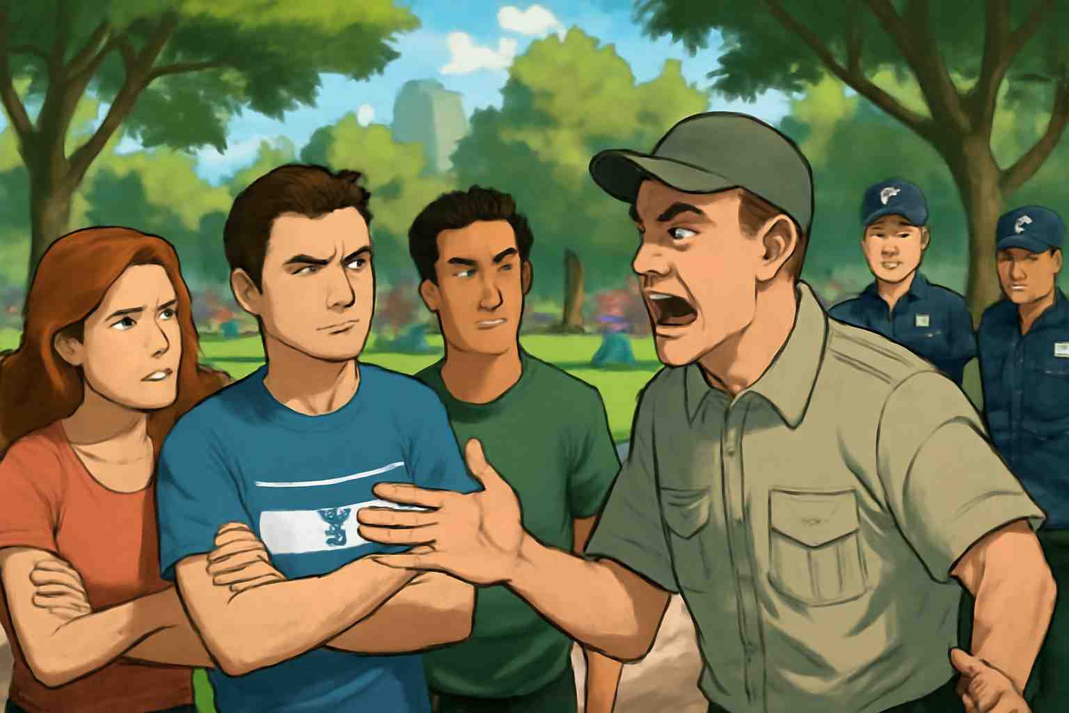 un scandale éclate dans un parc où des jeunes israéliens auraient été exclus à cause des convictions du gestionnaire, lequel dément les accusations. découvrez les détails de cette affaire controversée qui suscite une vive polémique.