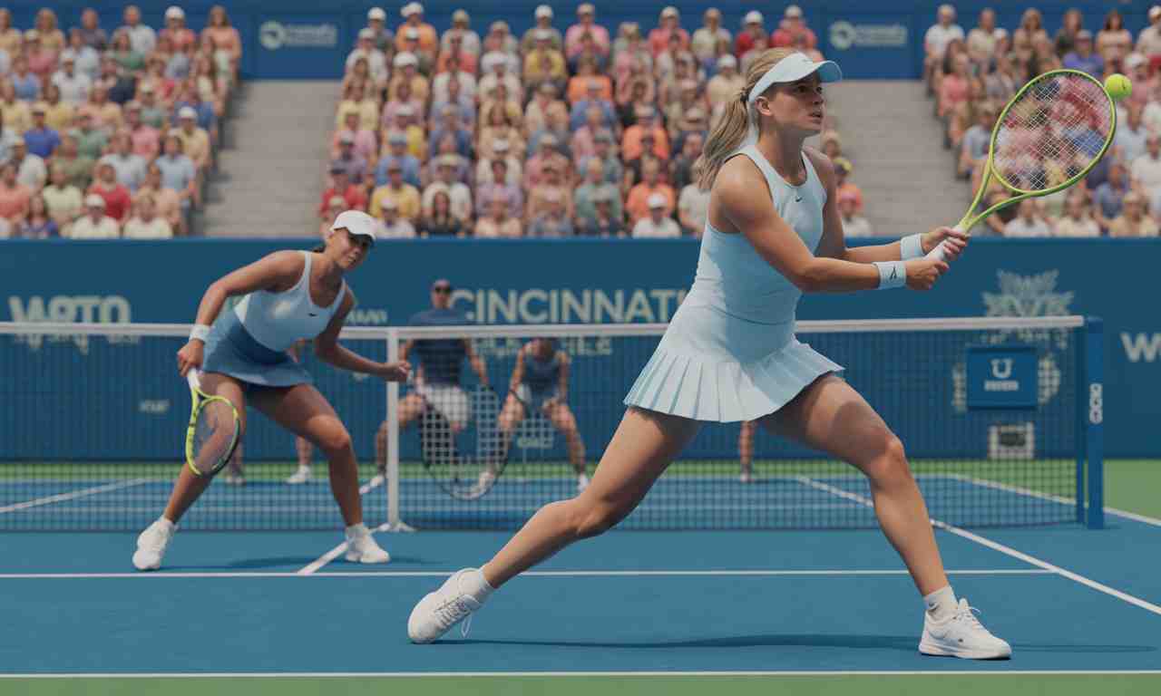 suivez en direct le match wta entre magda linette et jessica pegula à cincinnati ce 12 août 2025. découvrez les scores, résultats et temps forts en temps réel sur eurosport.
