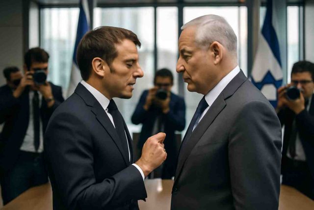 Tensions-diplomatiques-Emmanuel-Macron-et-Benyamin-Netanyahou-face-a-la-question-de-la-reconnaissance-de-la-Palestine-640x427 «Une préoccupation sincère» : Les efforts de Macron pour apaiser les craintes des Juifs de France avant la reconnaissance de la Palestine