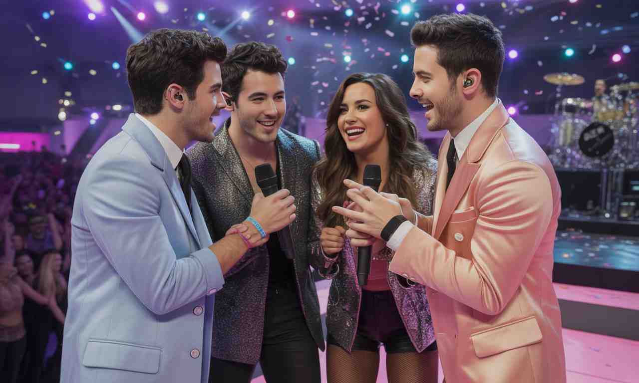 revivez un moment inoubliable : les jonas brothers et demi lovato se retrouvent sur scène pour une performance surprise pleine d’émotion qui ravive la complicité de leurs débuts. découvrez tous les détails de cette réunion exceptionnelle !