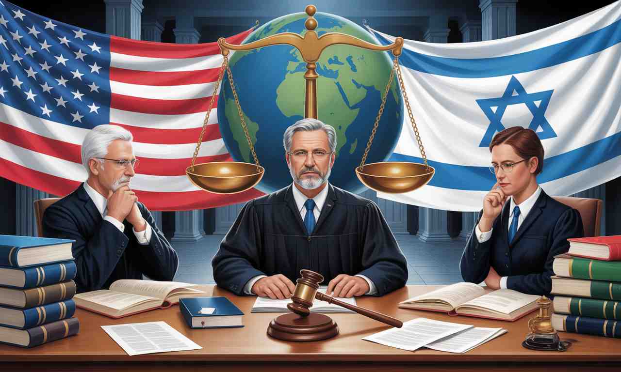 les états-unis imposent des sanctions à des juges de la cour pénale internationale (cpi) en réaction aux enquêtes concernant israël et leur propre pays, soulignant les tensions croissantes autour de la justice internationale.