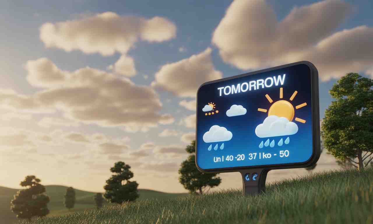 découvrez les prévisions météorologiques complètes pour demain : températures, conditions du ciel, risques de pluie et conseils pour bien planifier votre journée.