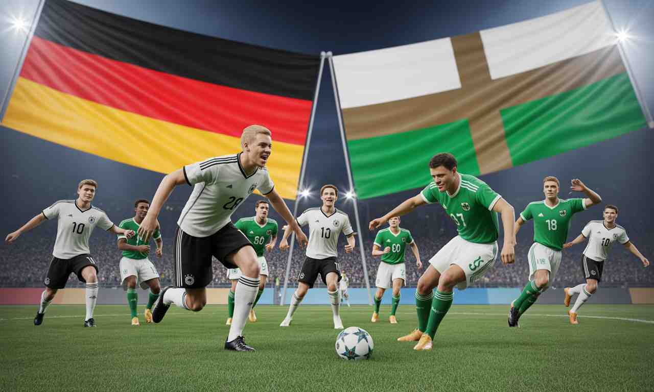 découvrez où regarder allemagne vs irlande du nord en direct : guide complet sur le streaming, les chaînes tv et toutes les informations sur les compositions d'équipe pour ne rien manquer du match !