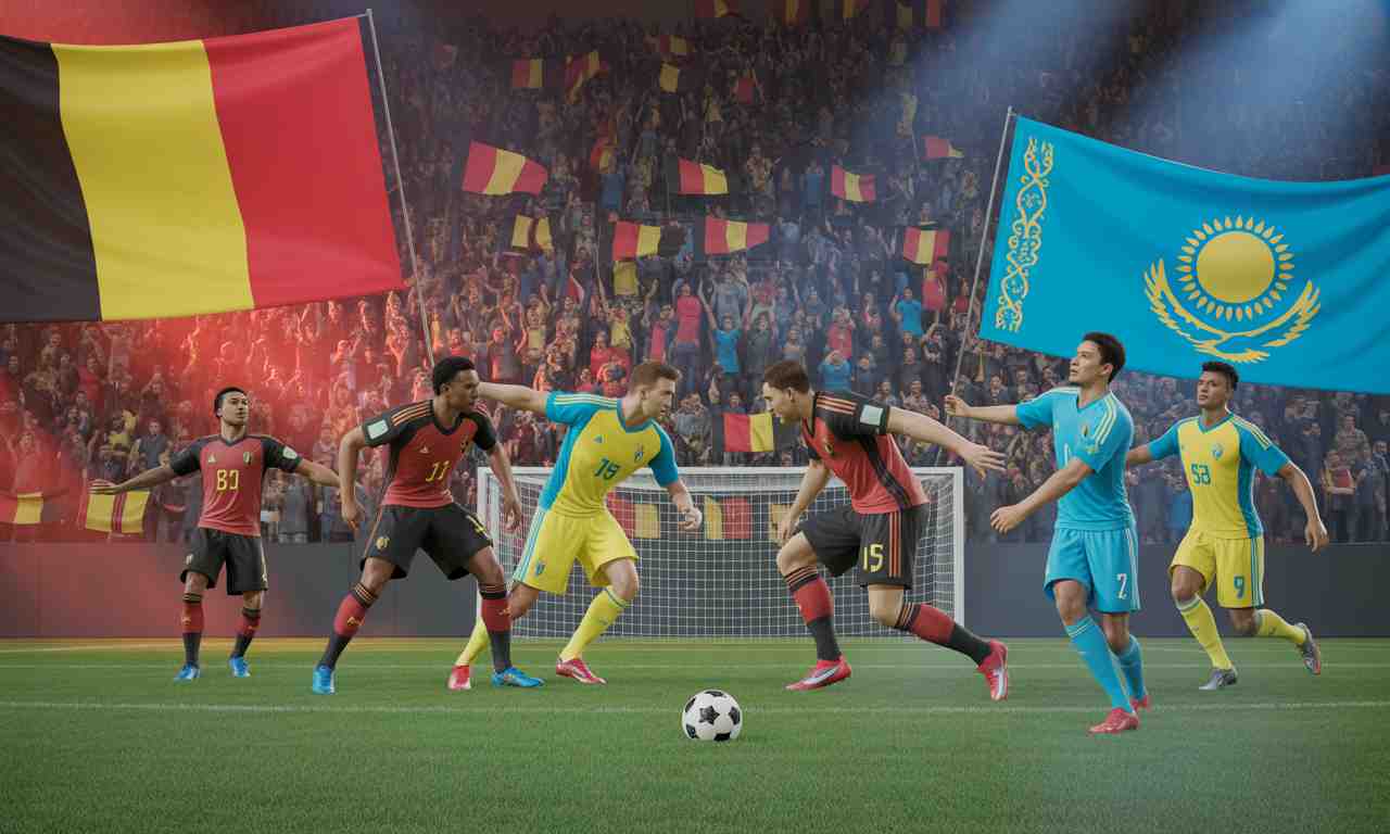 découvrez la nouvelle stratégie des diables rouges lors du match belgique vs kazakhstan. suivez la rencontre en direct à 20h45 et vivez chaque moment fort de cette confrontation décisive.