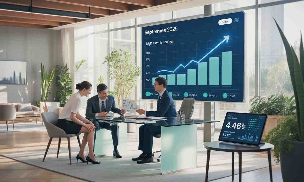 découvrez les meilleurs comptes d'épargne à rendement élevé de septembre 2025, avec des taux pouvant atteindre 4,46 %. comparez les offres et maximisez vos économies facilement !