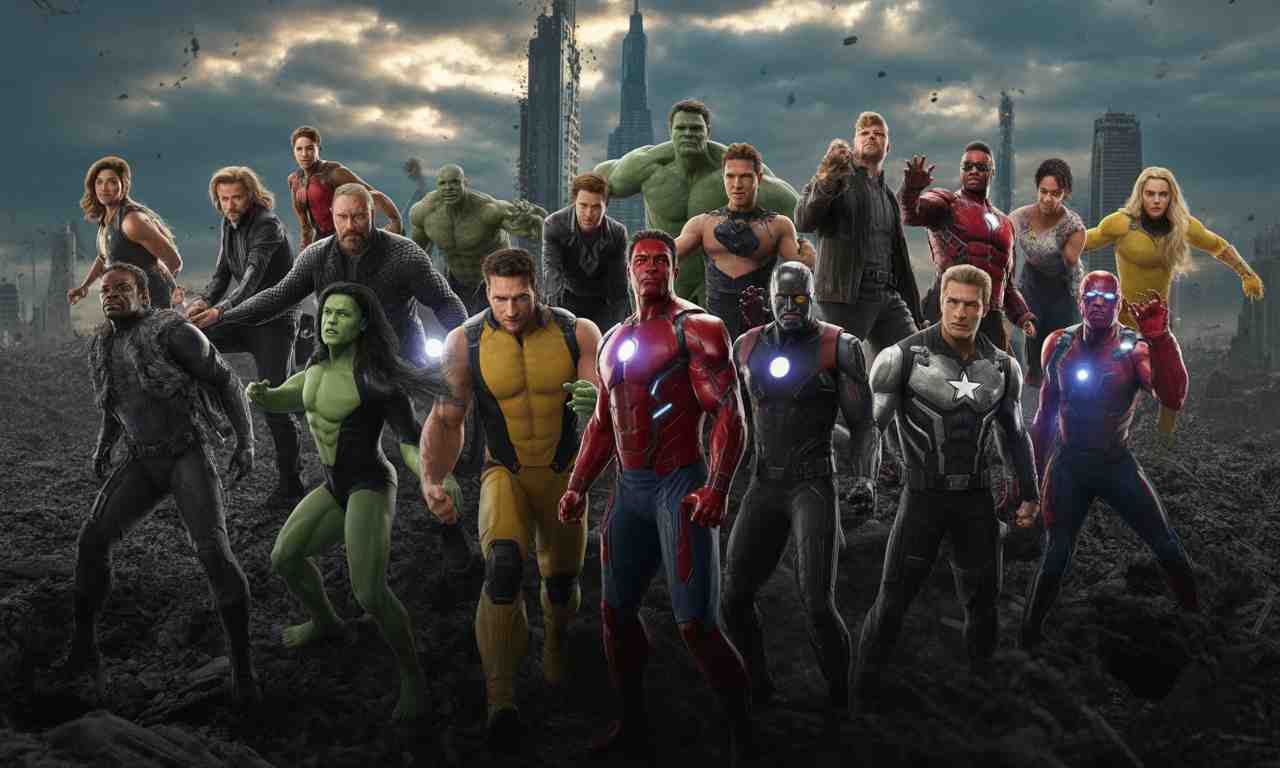 plongez dans l'univers d'avengers doomsday et explorez en avant-première le style unique des 28 super-héros du film événement. détails, costumes et secrets dévoilés !