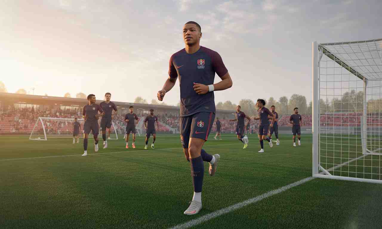 ethan mbappé signe son retour à l'entraînement avec lille après une absence de quatre mois, ravivant l'enthousiasme des supporters du club.