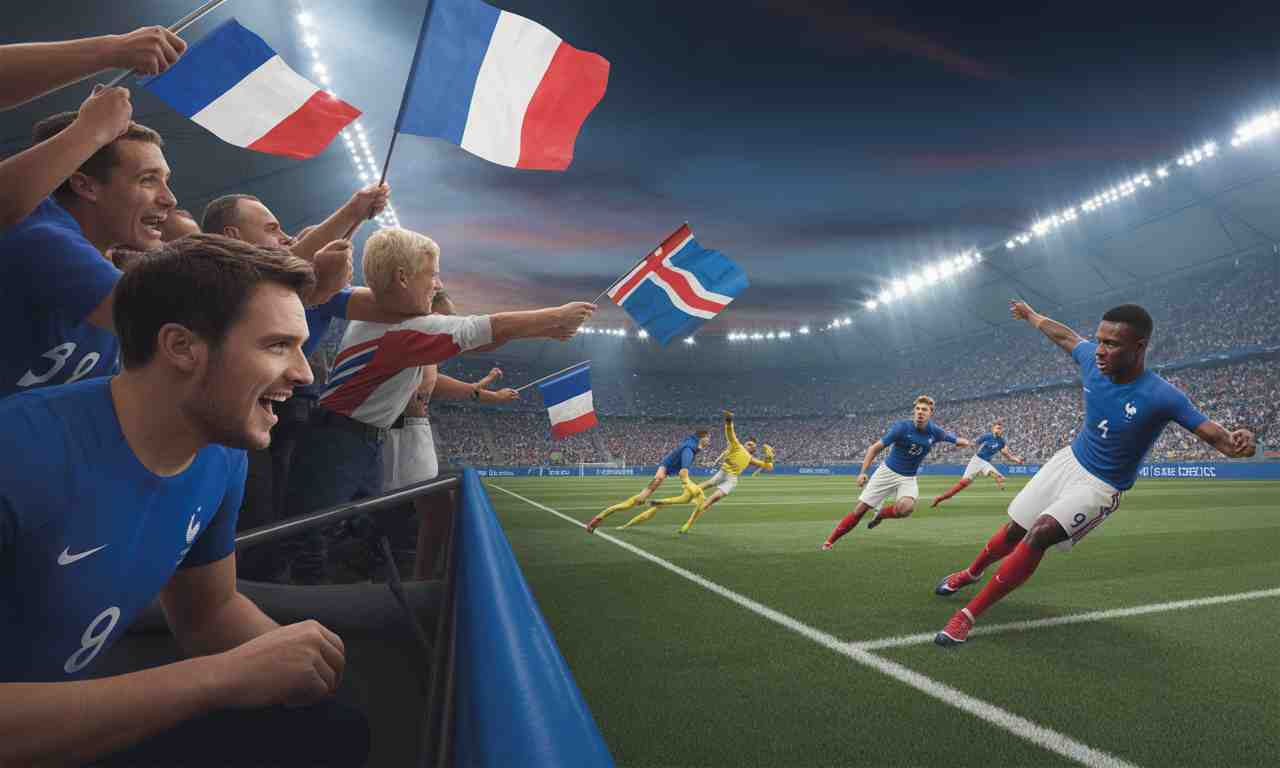 suivez en direct le match france-islande ce mardi à 20h45. les bleus ont une occasion décisive de prendre l'avantage et de se rapprocher de la qualification pour la coupe du monde. analyse, enjeux et temps forts sur midi libre.