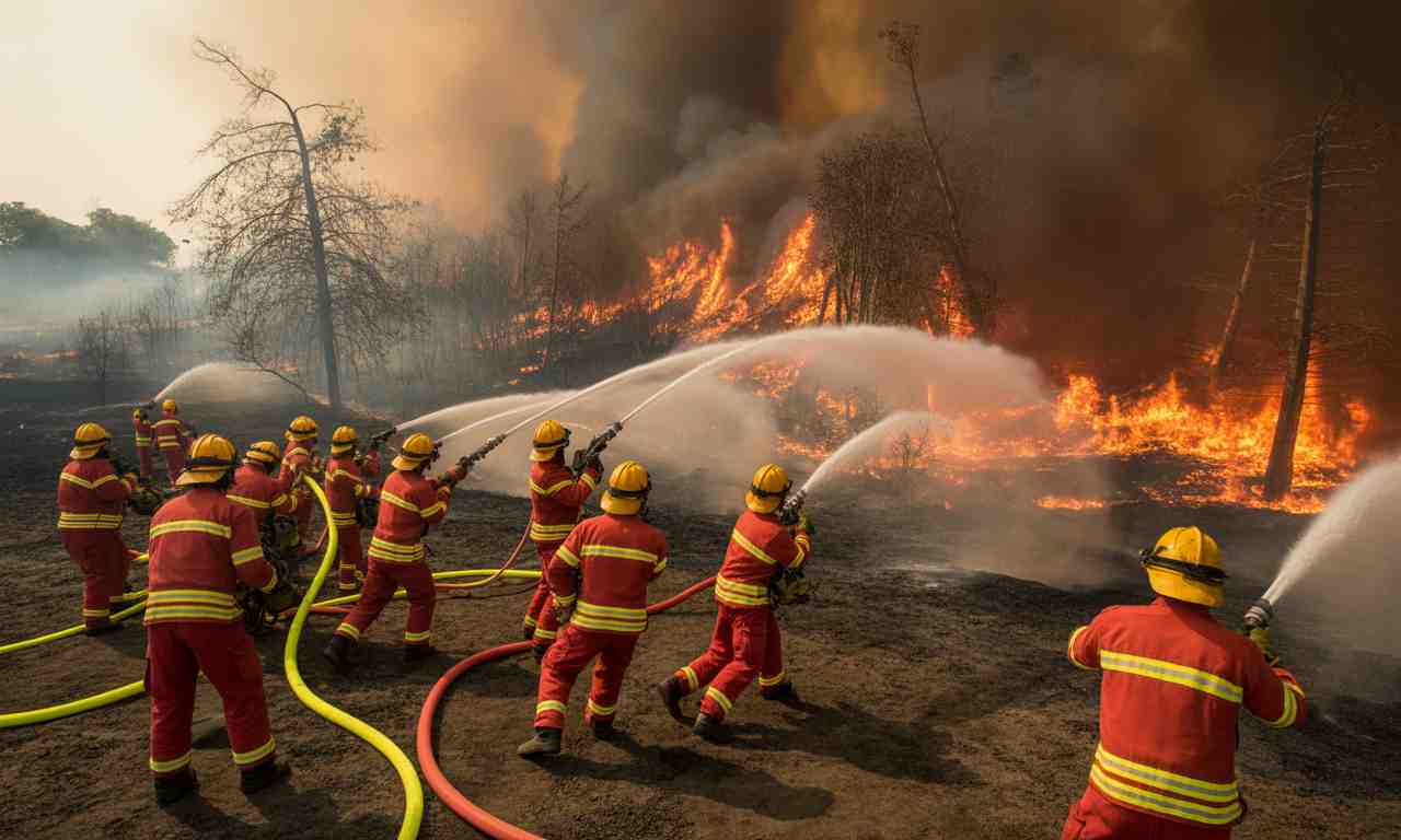 un violent incendie s’est déclaré en anjou, nécessitant l’intervention de quarante pompiers pour contenir les flammes. découvrez les circonstances et les conséquences de ce sinistre impressionnant.