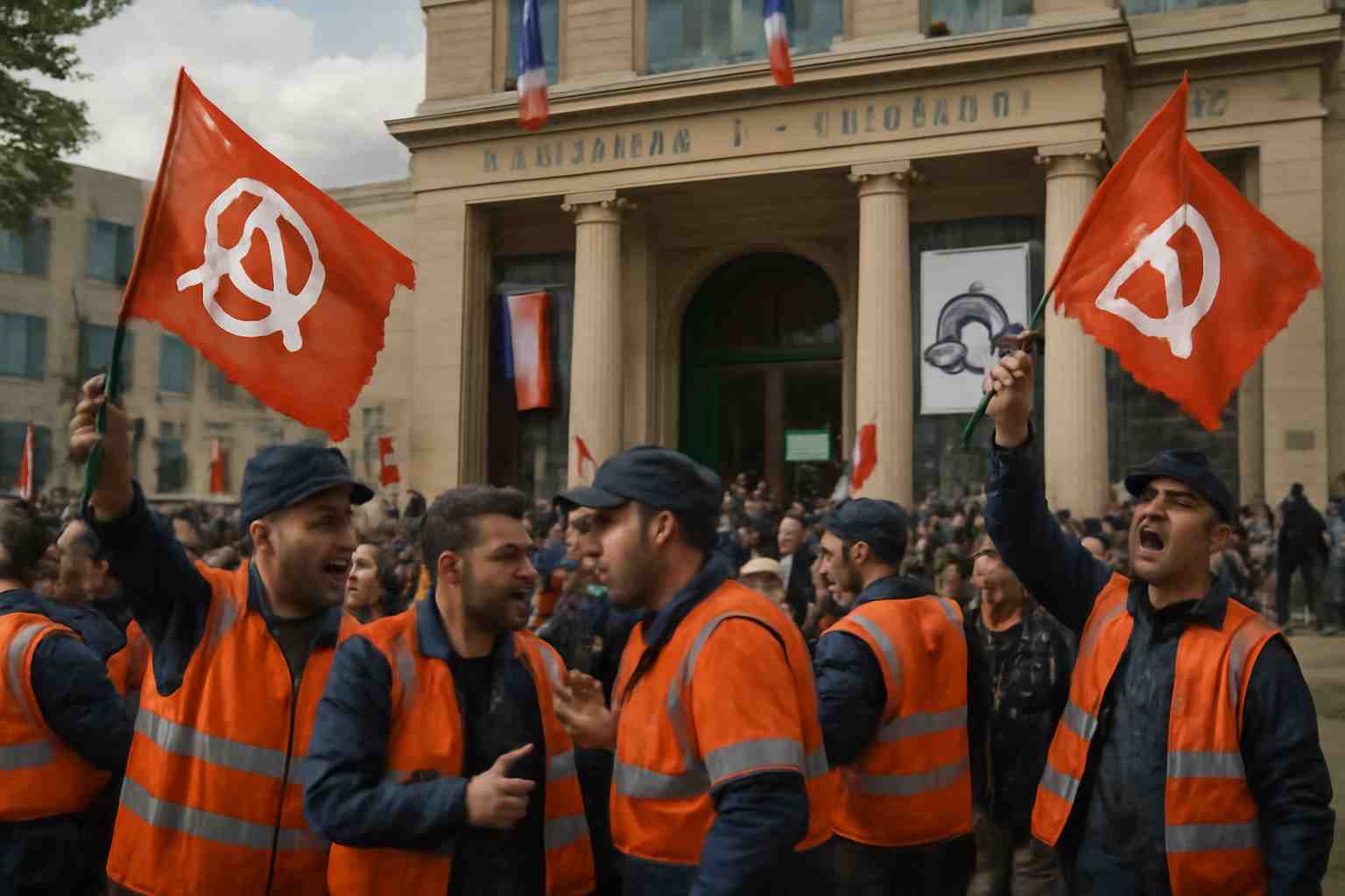 découvrez comment, le 18 septembre, des cheminots ont envahi le ministère de l'économie lors d'une mobilisation d'envergure pour défendre leurs droits et attirer l'attention sur leurs revendications.