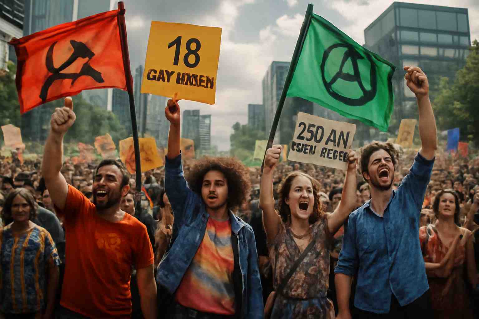 le 18 septembre, rejoignez une mobilisation historique avec 400 000 participants et de nombreux militants radicaux attendus lors des manifestations dans toute la france. préparez-vous à vivre un événement unique et marquant !