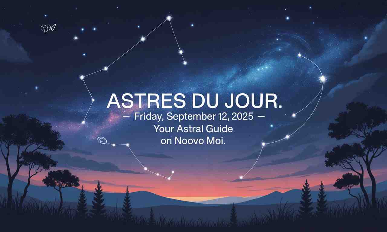 découvrez votre horoscope du vendredi 12 septembre 2025 sur noovo moi. amour, carrière, bien-être : nos experts vous dévoilent les influences astrales du jour pour mieux anticiper votre journée.