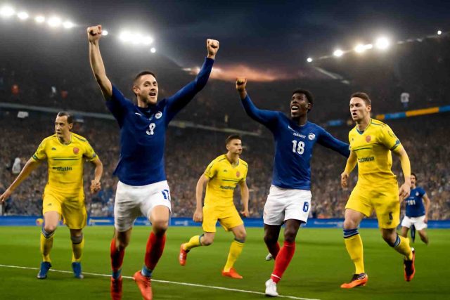 Les-Bleus-triomphent-face-a-une-Ukraine-determinee-lors-de-leur-premier-match-des-eliminatoires-du-Mondial-2026-640x427 Championnats du monde d'athlétisme 2025 : Alexandre B. exprime sa joie d'accueillir les participants