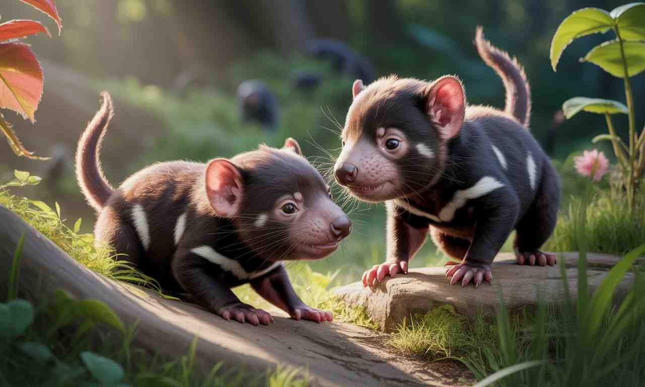 découvrez l’histoire captivante des premiers jours de deux bébés diables de tasmanie. plongez dans une aventure zoologique fascinante, riche en découvertes, émotions et moments précieux de la vie sauvage.