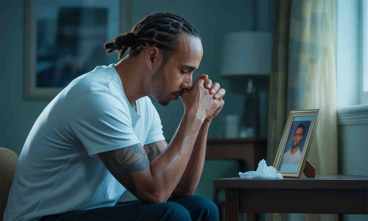 lewis hamilton exprime sa profonde tristesse et partage ses émotions après la perte d’un être cher, révélant un aspect touchant de sa vie personnelle.