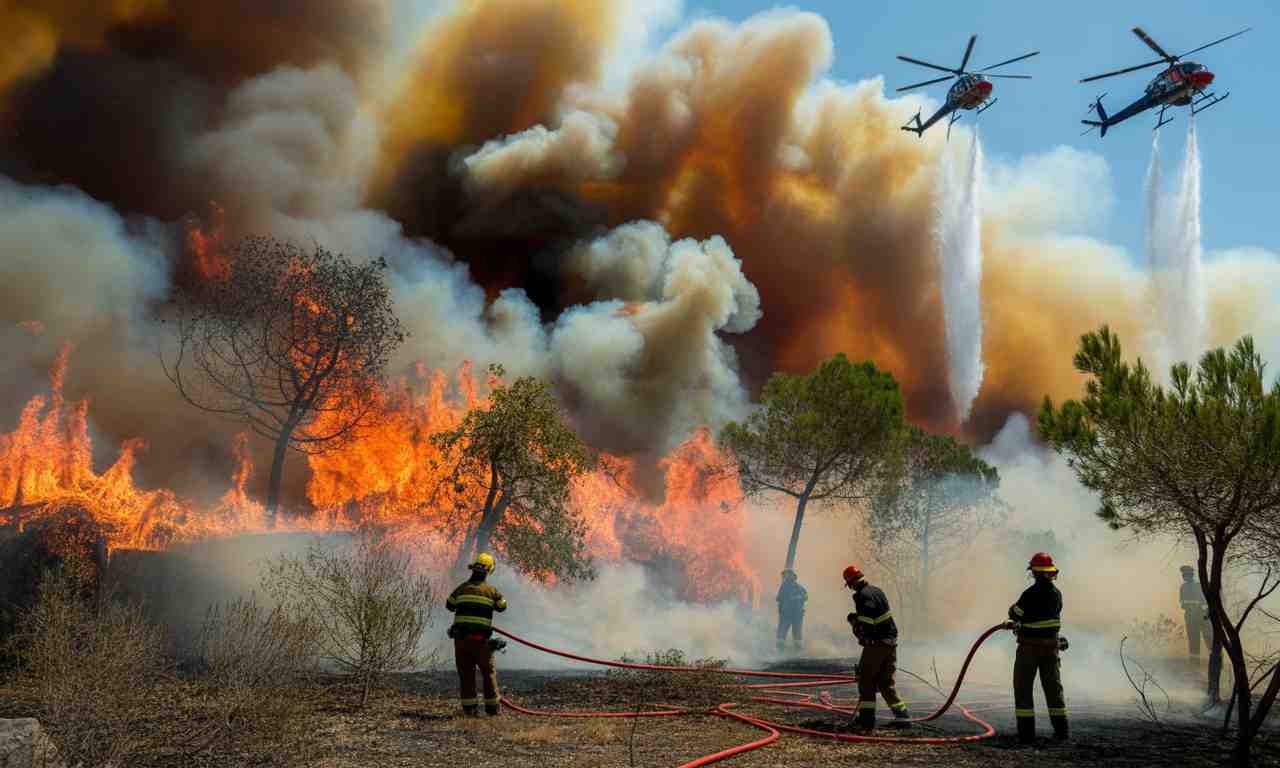 découvrez comment un violent incendie au portugal a été maîtrisé grâce à l'intervention rapide et courageuse des secours. retour sur les efforts déployés pour protéger la population et limiter les dégâts.