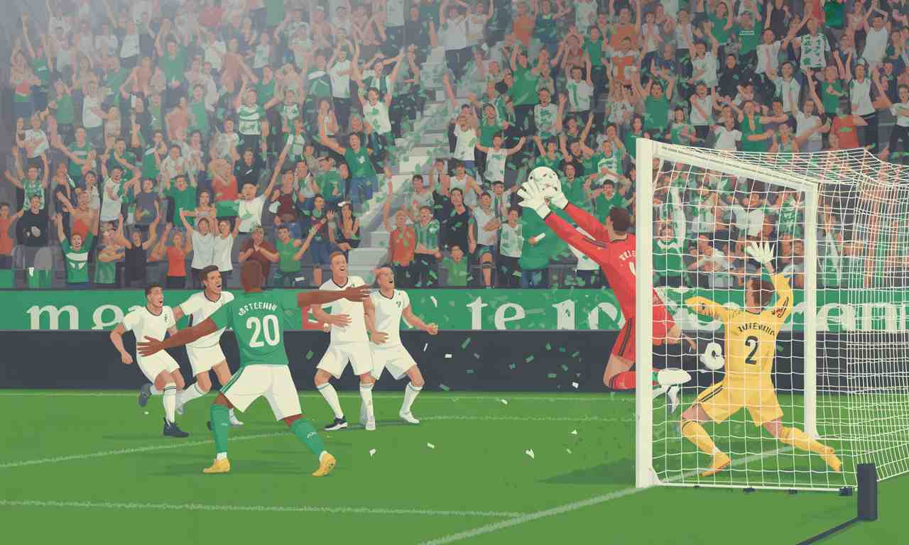 découvrez le résumé du match palpitant entre saint-étienne et reims en ligue 2, où les verts se sont imposés 3-2 le 20 septembre 2025. suspense, buts et moments forts au rendez-vous !