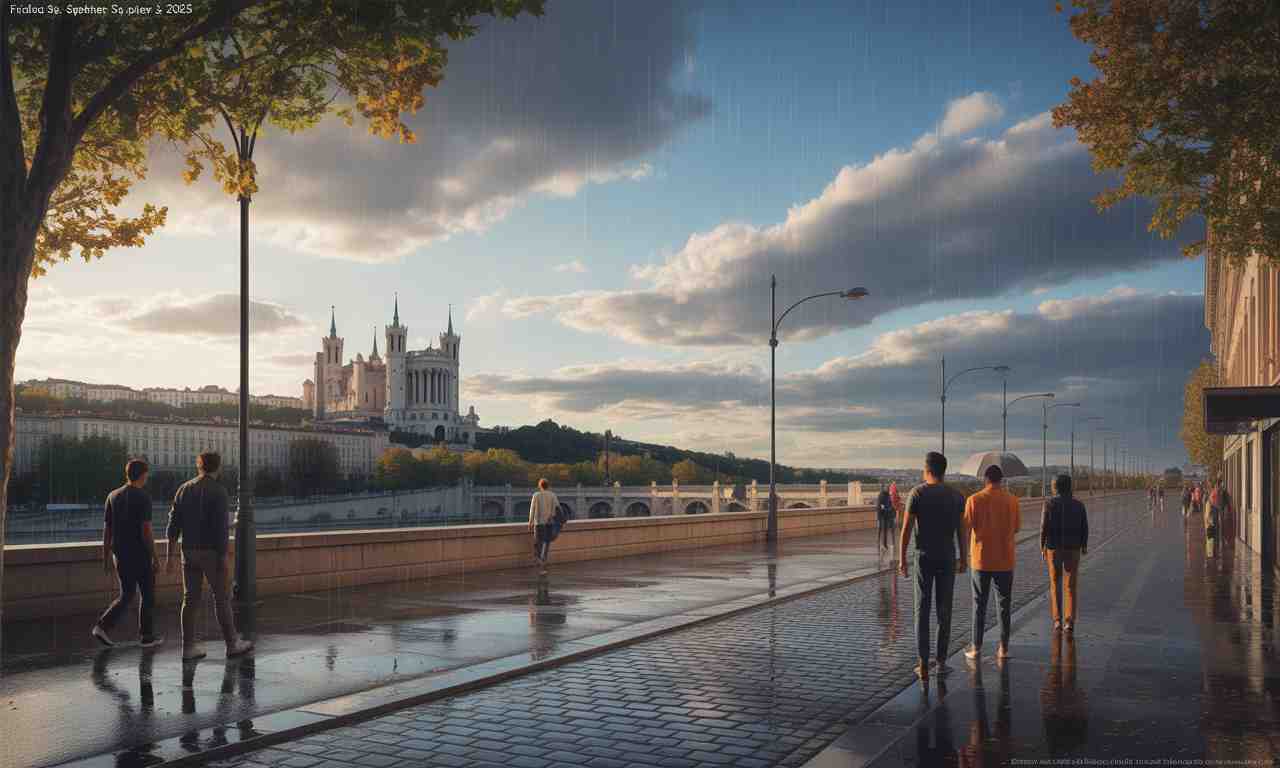 découvrez les prévisions météorologiques détaillées pour lyon le vendredi 5 septembre 2025 : températures, pluie, ensoleillement et conseils pour bien organiser votre journée.
