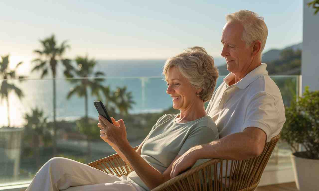 gérez votre retraite à l'étranger en toute simplicité : envoyez facilement votre certificat de vie depuis votre smartphone, sans passer par un intermédiaire local. rapide, sécurisé et pratique !