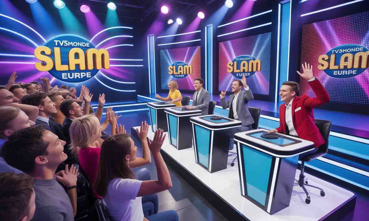 découvrez slam, le jeu quizz passionnant qui fait sensation sur tv5monde europe : divertissement garanti, défis de mots et ambiance conviviale pour tous les amateurs de culture générale !