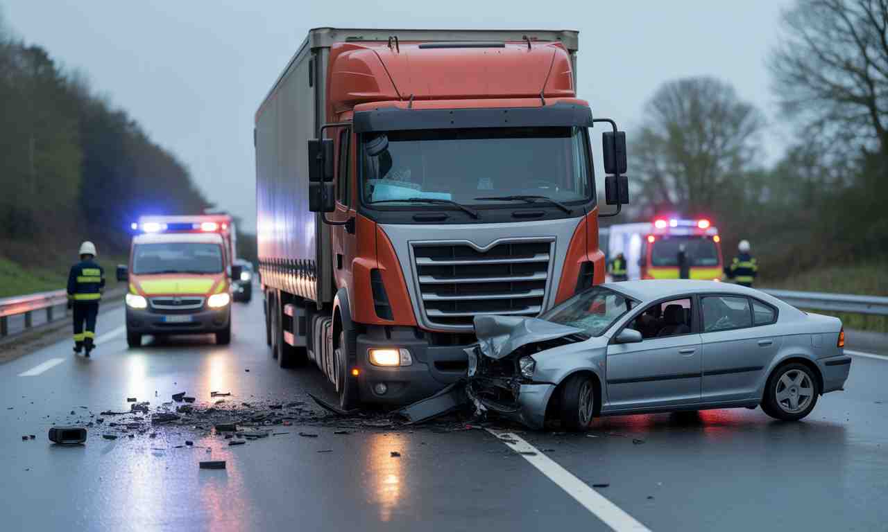 un grave accident frontal entre une voiture et un camion près d'angers a coûté la vie à un automobiliste. retour sur les circonstances de cette tragédie sur les routes et les premières informations de l'enquête.